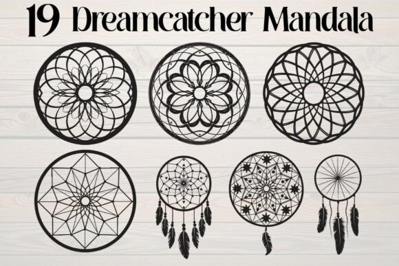 19 Dreamcatcher Mandala Designs: A Fusion of Tradition and Modern Creativity