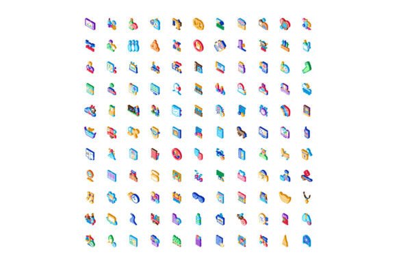 Choosing the Right Set of Isometric Icons Representing Dive for Your Design Projects