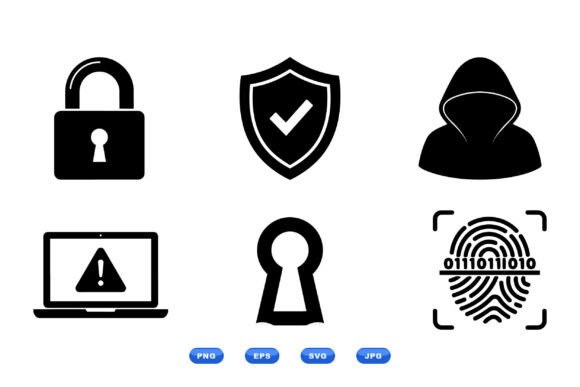 Cyber Security Icon SVG Collection: Enhancing Visual Communication in Digital Security