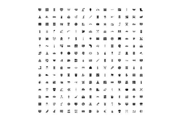 Diverse Black Glyphs Creating a Universa: A Design Solution for Modern Digital Projects