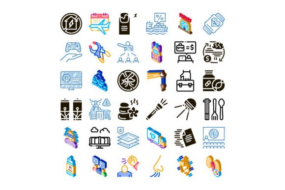 Diverse Collection of Color and Outline: A Visual Toolbox for Modern Design
