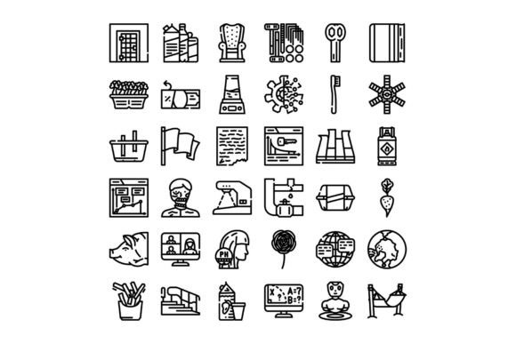 How Diverse Outline Icons Representing Digit Enhance Visual Communication in Modern Design