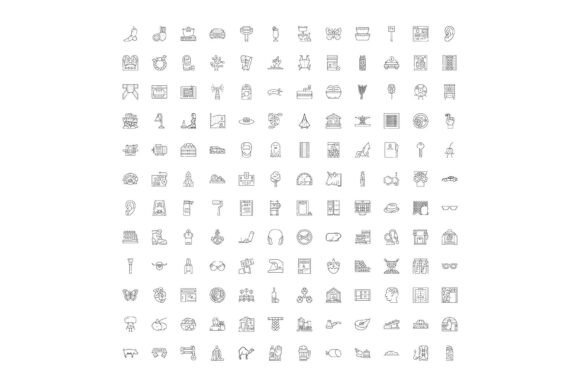 How the Diverse Outline Icons Collection Featuri Enhances Design Workflows and Visual Communication