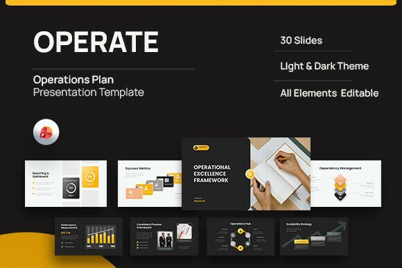 Operate - Operations Plan PowerPoint