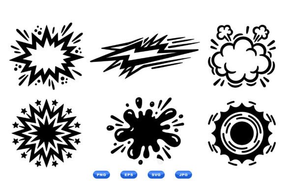 Unlocking Creative Potential with the Comic Explosion Vector Pack