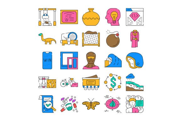 Unlocking Creativity with the Diverse Collection of Modern Outline Flat Illustrations