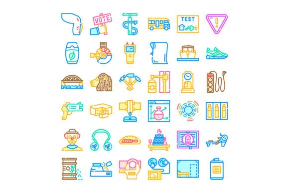 Unlocking Design Potential with the Diverse Collection of Outline Vector Ico