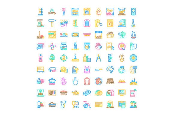 Various Line Icons Featuring Object: A Smart Choice for Modern Design Projects